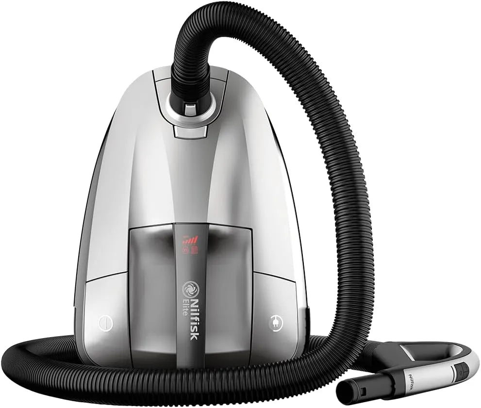Nilfisk Staubsauger SICL14E08A2-B-HFN, Elite, Anti-Allergen mit HEPA-Filter, Bodenstaubsauger, Teppichsauger, Polstersauger, Anti-Milben und Tierhaare