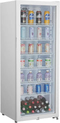 Kühlschrank GSC4240, METRO Professional Getränkekühlschrank, 237 L, Leistung 110 W, 6 verstellbaren Einlegeböden, weiß