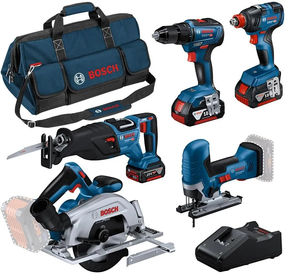 Bosch 18V-55 18V-125 18V-57-2, Schnellladegerät GAL 18V-40, Werkzeugtasche