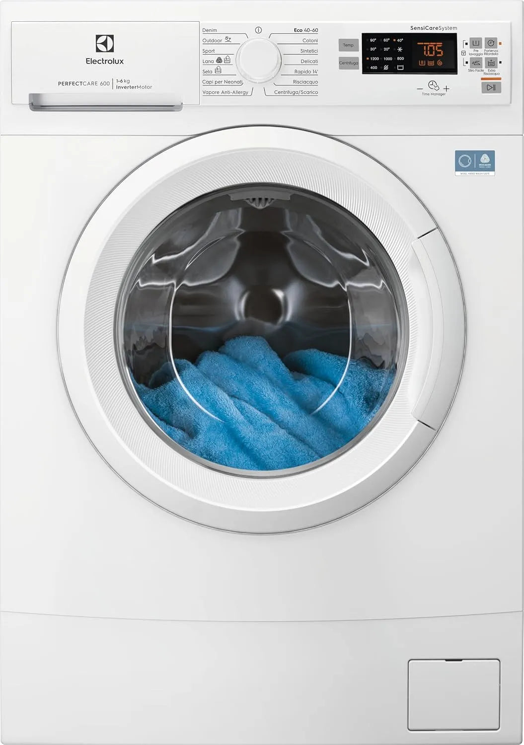Electrolux Waschmaschine ew6s526a 1151, Gewicht 6,0 kg Schleuderdrehzahl Energieeffizienzklasse A nicht angeschlossen
