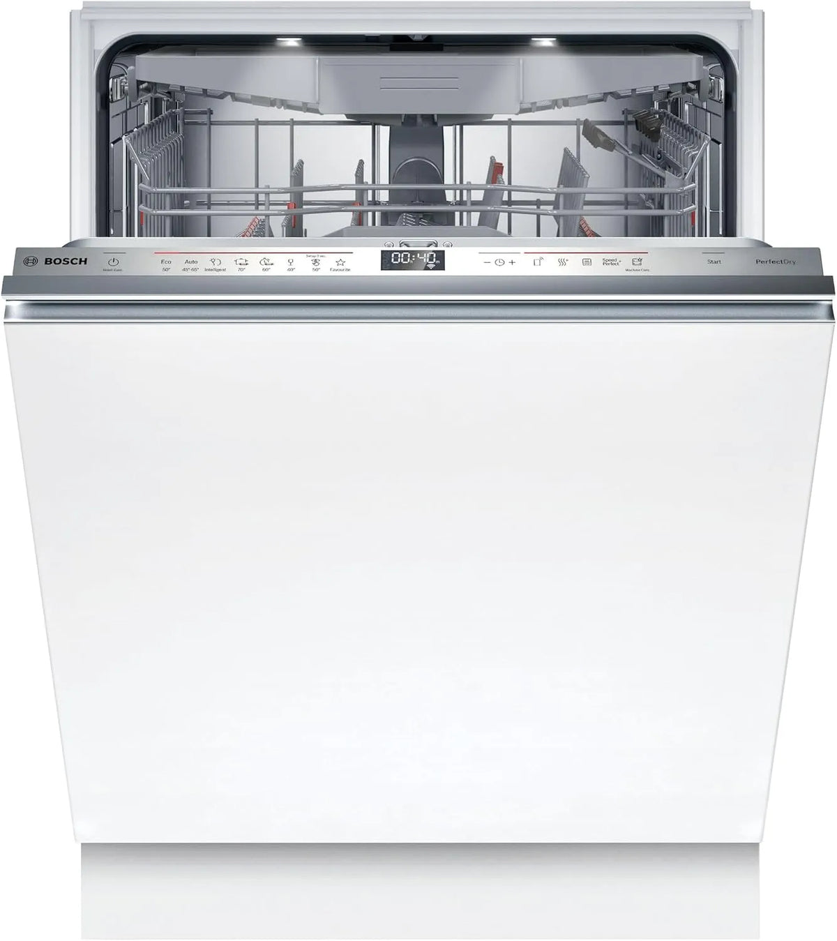 Bosch Geschirrspüler SMV6ZCX16E, Breite 60 cm, Intelligent Programm, Rackmatik, Serie 6, vollintegrierter mit ckschublade, Max Flex Körbe