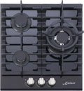 Kochfeld KCG 4384, Kaiser Turbo Luxus Gaskochfeld 45cm 3 Brenner inklusive. WOK-Brenner 3,8 KW