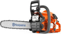 Husqvarna 130 Benzin-Kettensäge, 38 cc X-Torq Motor, 35 cm Schiene und Kette, ideal für Gartenpflege und Brennholz, LowVib