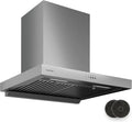 Klarstein Dunstabzugshaube 3800-4200, 52-68 dB, AeroClean, LED-Beleuchtung K, Abluft & Umluft, 60 cm Wandhaube, Boost-Modus 721 m³/h, Edelstahl