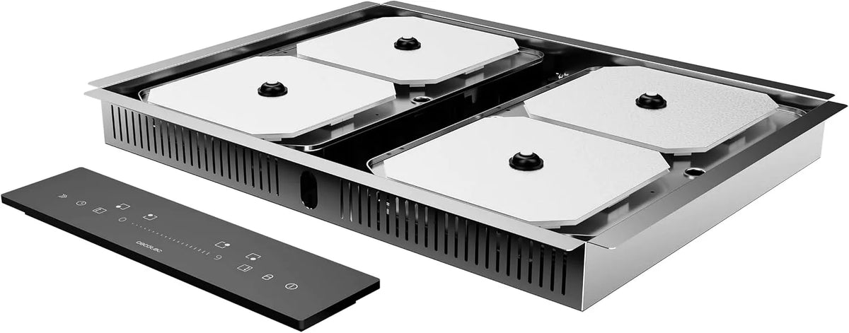 Cecotec Induktionskochfeld 4300, Breite 60 cm, Leistung 7200 W, 9 Geschwindigkeitsstufen und Booster-Funktion, Bolero Squad I unsichtbares, FullFlex