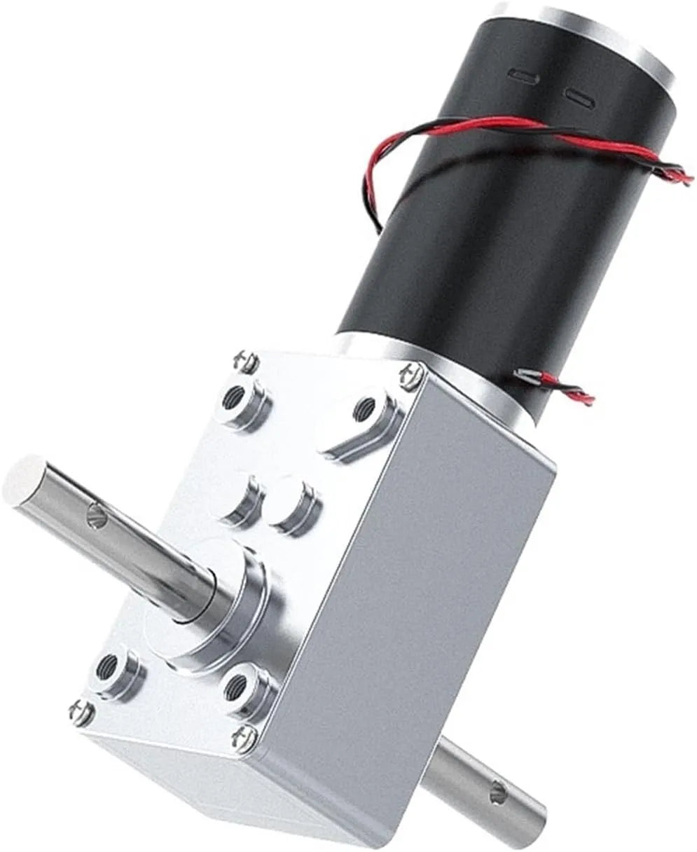 Modell V V 5840-31ZY V/24 12500 Doppelwellen-Gleichstrommotor, Spannung 12 V, Gewicht 70 kg. cm, 1 Stück, Single Motor, hohes Drehmoment, D-Welle