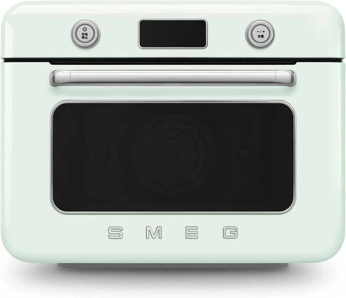 Smeg Backofen COF01PGEU, 10 Kochfunktionen, Dampf-Kombibackofen, Dampfgaren, Pastellgrün, 1800 W Leistung, 33 automatische Rezepte, abnehmbarer Tank