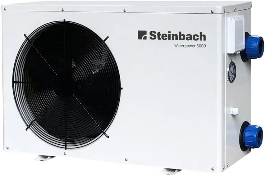 Modell R32 Waterpower, Heizleistung 5000 DA50 049202 Steinbach Wärmepumpe, Kühlleistung 3,4 kW, Anschluss 230 V, Leistung 0,84 kW, Schallleistung dB