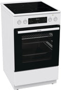Gorenje Kochfeld GECS5C 740538, 60 WPA Elektro-Standherd mit Glaskeramik, Breite 50cm, Fassungsvermögen 70 Liter, Fassungsvermögen 70L, GentleClose
