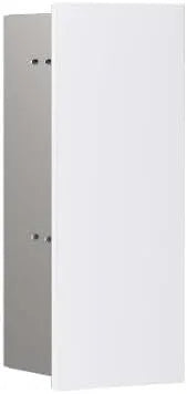 Emco Asis, Weiß Matt, Pure Unterputz WC-Modul mit Glasfront I Schrankmodul I Einbauschrank fürs Bad