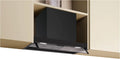 Neff Modell, N 50, Integrierte Designhaube D65XCC2S0, Breite 60 cm, Dual-Filtersytem, Easy Clean, Mattschwarz, Made in Germany, Klarglas