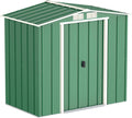 Gerätehaus, Duramax ECO 6 x 4, 2.17 m², Metallgerätehaus, feuerverzinktes Metall, Geräteschuppen, verstärkte Dachkonstruktion, Grün