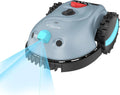 Rasenmäher V100, 150 Arten, 4,0 Ah Akku Roboter, YARDCARE Mähroboter ohne Begrenzungskabel, mit Vision-Navigation, Hindernisvermeidung
