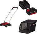 Einhell Akku-Vertikutierer GC-SC 18, 28 cm Messerwalze, Akku-Vertikutierer /28 Li Power X-Change, Spannung 18 V, inklusive. 4,0 Ah Akku, Brushless