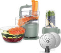 Kenwood Küchenmaschine 600-ml-Mixbecher FDP23.380GR, MultiPro, Pulse-Funktion, Kompakte mit Express Serve, Edelstahlmesser, Grün