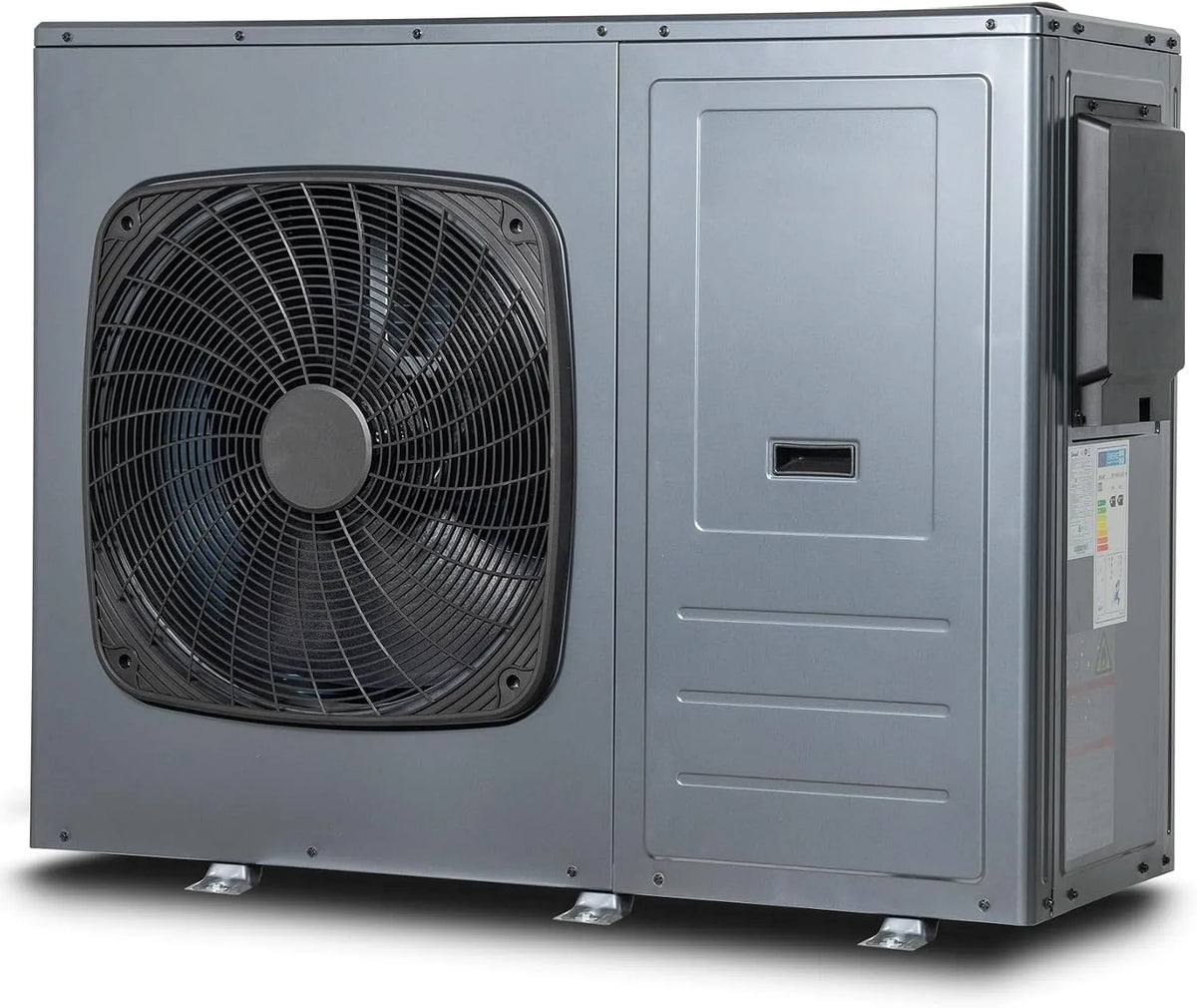 Modell R290 Smad A+++ Inverter Luft Wärmepumpe 220-240V, Leistung 12KW, COP 4.9, Wifi, 50Hz, Silent-Modus, Warmwasser, Kühlung, Heizung, monoblock