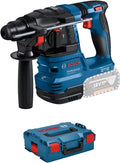 Bosch Modell, Professional 18V System Akku Bohrhammer GBH 18V-22, inklusive. L-BOXX, KickBack Control und Vibration Control, ohne Akku, Ladegerät