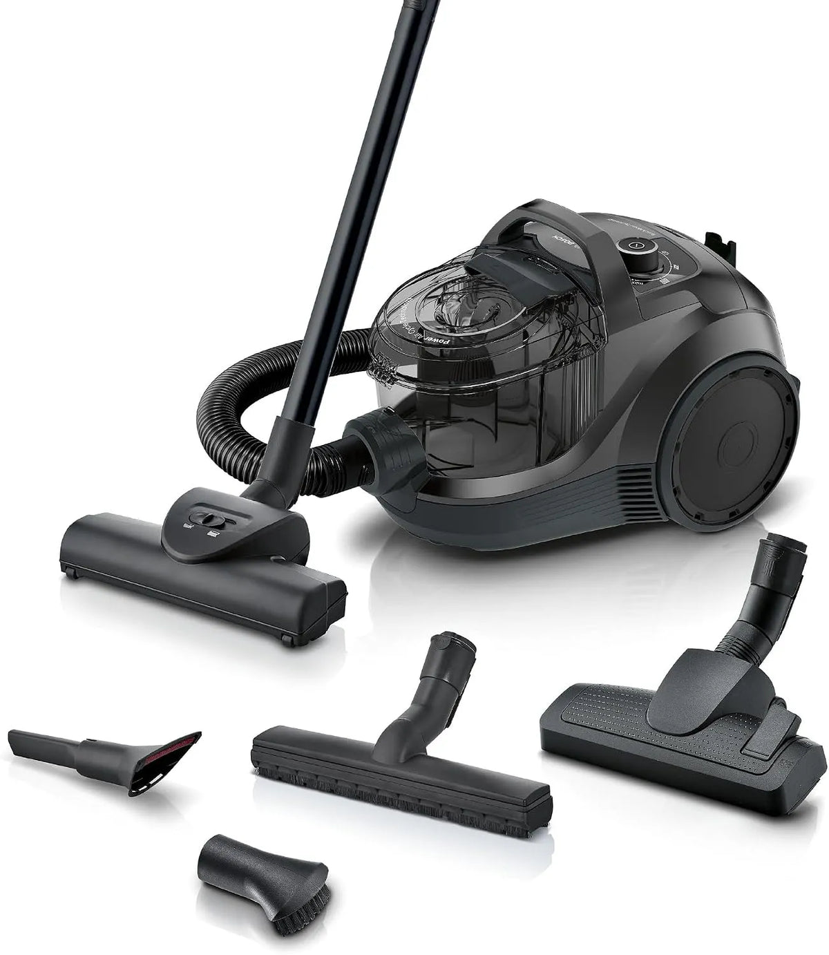 Bosch Staubsauger BGD21BA3T, beutellos Serie 4, Leistung 750 W, 10 Jahre Motor, Hygiene-Filter, für Parkett, Teppich, Fliesen, Hartbodendüse