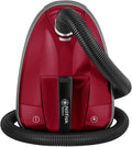 Nilfisk Staubsauger DRCL13E08A2, Select für Böden und Teppiche, Anti-Allergen mit HEPA-Filter, entfernt Pollen von Böden und aus der Luft, Dunkelrot