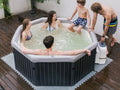 Whirlpool F-TU063W, MSPA Frame Tuscany 2024 NEU + APP-Steuerung XXL 6 Pers. Outdoor UV-C Reinigung OZON Selbstreinigungsfunktion