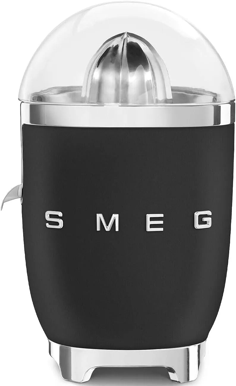 Smeg Modell CJF01BLMEU, Black mat, Zitruspresse 50'S Style