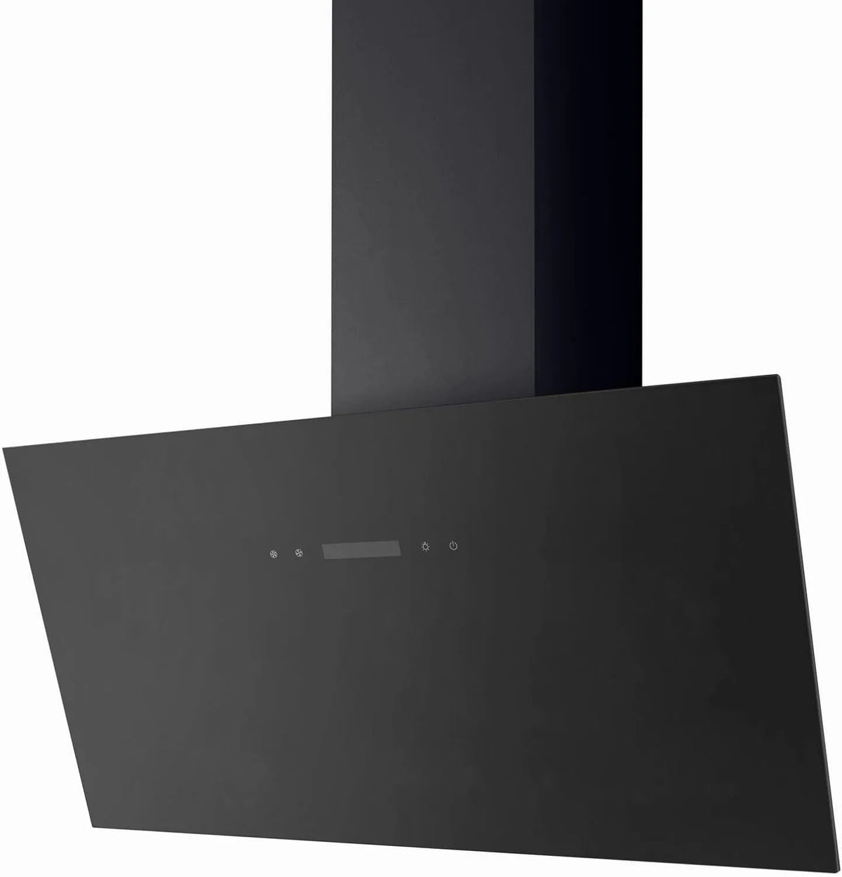 PKM Dunstabzugshaube KHS34-80 ABT2X, 80 cm in Schwarz A Touch Control Timer Abluft Umluft