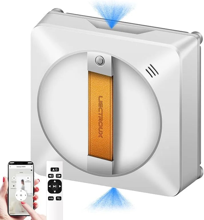 Modell YW710 2-Wege-Wassersprüher LIECTROUX Fensterwischroboter, bürstenloser Motor, App-Steuerung für Glas, Fenstern, Fliesen