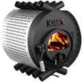 Original Warmluftofen Kanuk, Werkstattofen, Zulassung für Deutschland, BimSchV, ohne Untergestell, Original 15 kW, Schwedenofen