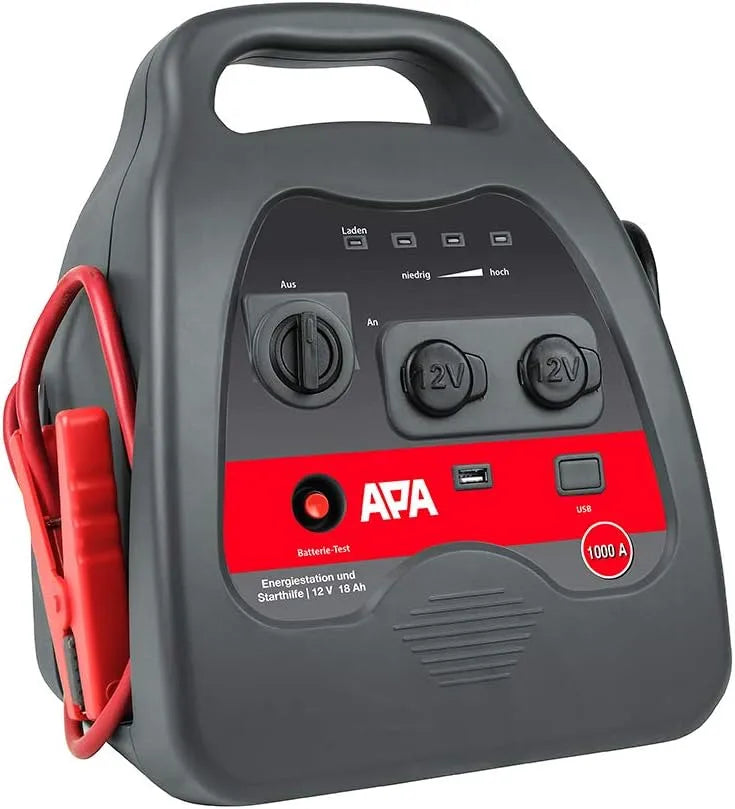 Starthilfe Power Pack Bully SMART, Spannung 12V APA 16644, 1000 A, Polzangen isoliert