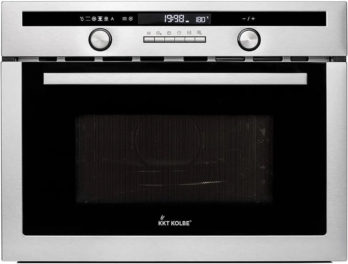 Grill EBM4502ED, 2-fach Wärmeschutzverglasung, Leistung 3,35kW, Heißluft, Kindersicherung, KKT KOLBE Einbaumikrowelle 60 cm, Fassungsvermögen 44L