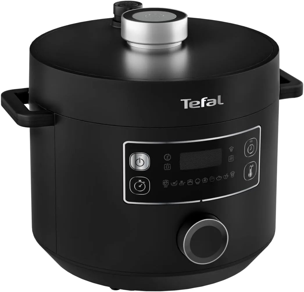 Tefal Modell, Turbo Cuisine Multikocher 4,8L CY7548, High-Speed & 10 Betriebsprogramme: Dampfgarer, Schmoren, Anbraten, Sous-vide, Reis & mehr