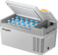 Kompressor 110-240V BougeRV CRPRO, Spannung 12v Kühlschrank, Fassungsvermögen 20 Liter Auto Kühlbox, für Auto, Reisen, Farbe Grau, Kühlbox 12v