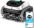 Poolroboter, WYBOT C1 akkubetrieben, 150 Min. Kabellos Poolsauger Boden und Wand, bis 150 ㎡, Poolreiniger mit intelligenter Routenplanung