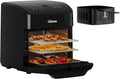 Tristar Heißluftfritteuse FR-9065, Leistung 1800 W, 12 Betriebsprogramme, Digitaldisplay, BPA-frei, Fassungsvermögen 12 L mit Mini Backofen Funktion
