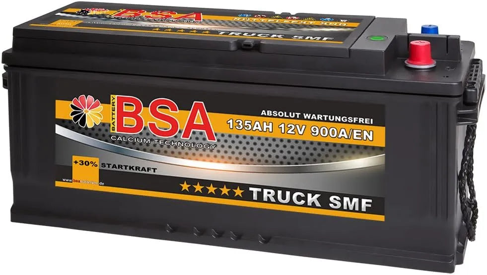 BSA LKW, Batterie 135Ah 12V SHD SMF Schlepper Traktor Bagger RÜTTELFEST 110Ah 120Ah