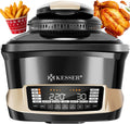 Kesser Heißluftfritteuse, Multikocher mit 8L & 16 Betriebsprogramme Küchengerät, Grillen, Backen, Schmoren, Joghurtbereiter
