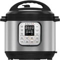 Duo 30 Elektro-Multikocher Instant Pot, Fassungsvermögen 3L, Schongarer, Sautierpfanne, Dampfgarer und Speisewärmer, Silver, Schnellkochtopf