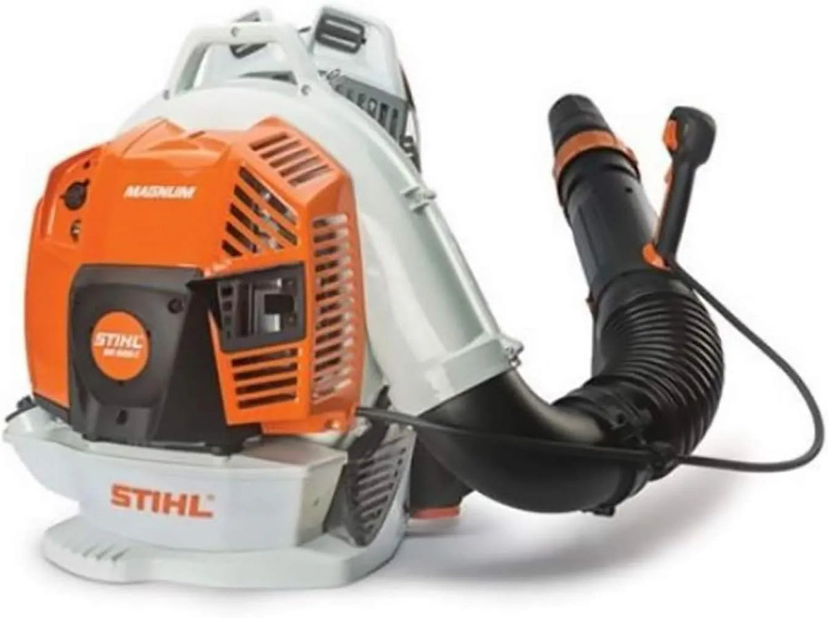 STIHL Laubbläser BR 800 C 4-Mix-Motor, E Profi Benzin, rückentragbar, Laubgebläse Blasgerät, Kabelgebunden