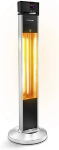 Trotec Modell IRS 2000 E 24-Stunden-Timer 16119957, Terrassen-Heizstrahler Infrarotheizer 3 Heizstufen 2.000 W