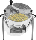16 Zoll Bowl Trimmer, Klare Sichtkuppel Einstellbare Höhe Visuell schneidender Laubschneider für Hydrokulturpflanzen, Knospen, Blumen