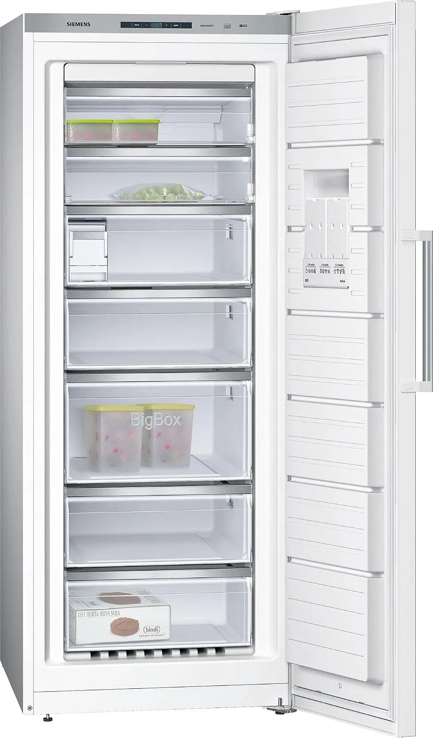 Siemens Gefrierschrank GS54NAWDV, Standgefrierschrank No Frost