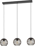Modell Almanzora E27 EGLO Hängelampe, Breite 90 cm, 3-flammige Pendelleuchte, Esszimmerlampe hängend, Fassung