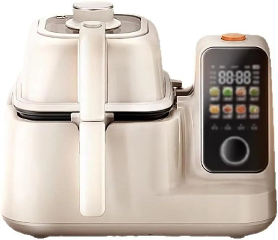Multi-Kocher mit Touchscreen Smart WiFi, Leistung 2000 W, Keramikbeschichtung für einfaches Reinigen, Braten und Schmoren
