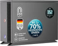Pool 50-80m COP 15 poolomio Wärmepumpe, 50-80m³, Effiziente Full Inverter Wärmepumpe Invermo 14 kW mit Smarter App-Steuerung, 14.000 Watt