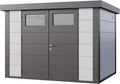 Gartenhaus 3024, aus Stahl, 7,1 m², Doppeltür