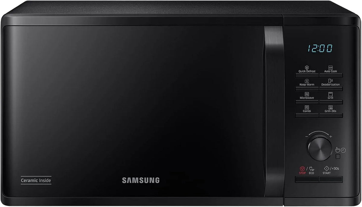 Samsung Grill MG23B3515AK, Mikrowellenofen mit 23 Liter 800 W in Schwarz
